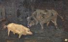 Прикрепленное изображение: Свиньи (поросята) на картинах художников. Свинская (поросячья) живопись_02_Ладыженский.jpg