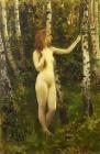 Прикрепленное изображение: Девушка в лесу 1901.jpg